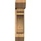 Ekena Millwork Olympic Slat Smooth Bracket w/ Offset Brace, Western Red Cedar, 7 1/2"W x 28"D x 32"H BKT0806X28X32OLY06SWR - alternate 2